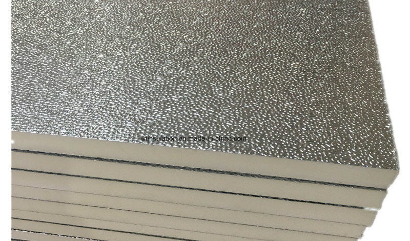 Thermal-Insulation-Polyurethane-Foam-Board-with-Aluminum-Foil-Coat